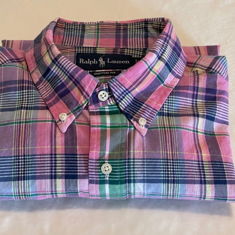 Ralph Lauren, Custom Fit, Men’s Shirt Large